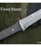 DDC Damascus Fixed Blade